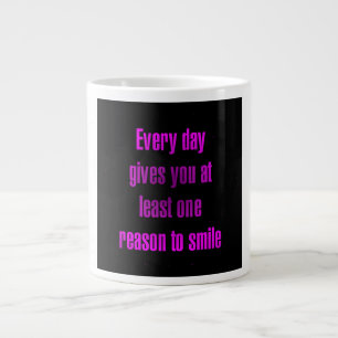 Caneca De Café Grande Citação de Incentivo # 30