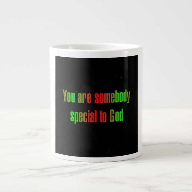 Caneca De Café Grande Citação de Incentivo # 316 (Frente)
