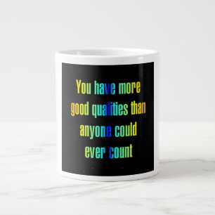 Caneca De Café Grande Citação de Incentivo # 330