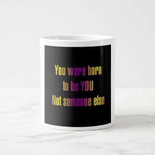 Caneca De Café Grande Citação de Incentivo # 346