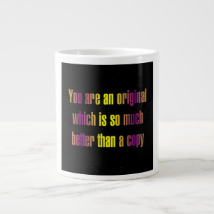 Caneca De Café Grande Citação de Incentivo # 360