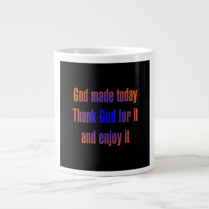 Caneca De Café Grande Citação de Incentivo # 67