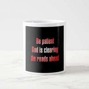 Caneca De Café Grande Citação de Incentivo # 9