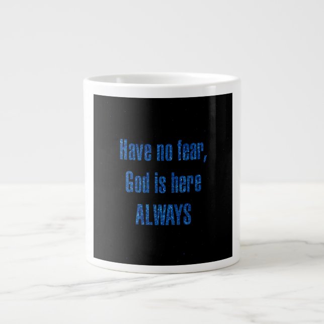 Caneca De Café Grande Citação de Incentivo # 99 (Frente)