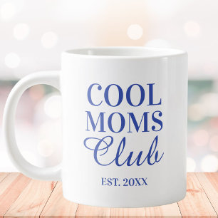 Caneca De Café Grande Citação do Clube da Mãe Legal Personalizada Dia da