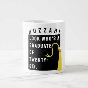 Caneca De Café Grande Citação engraçada de formatura de 2026