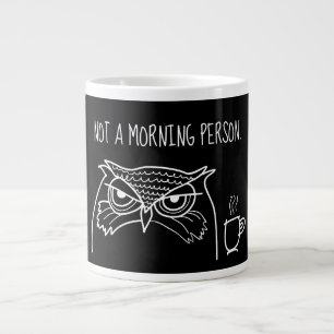Caneca De Café Grande Citação Engraçada e Sarcástica, Não é uma Pessoa M