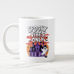 Caneca De Café Grande Citações da Temporada Assustadora