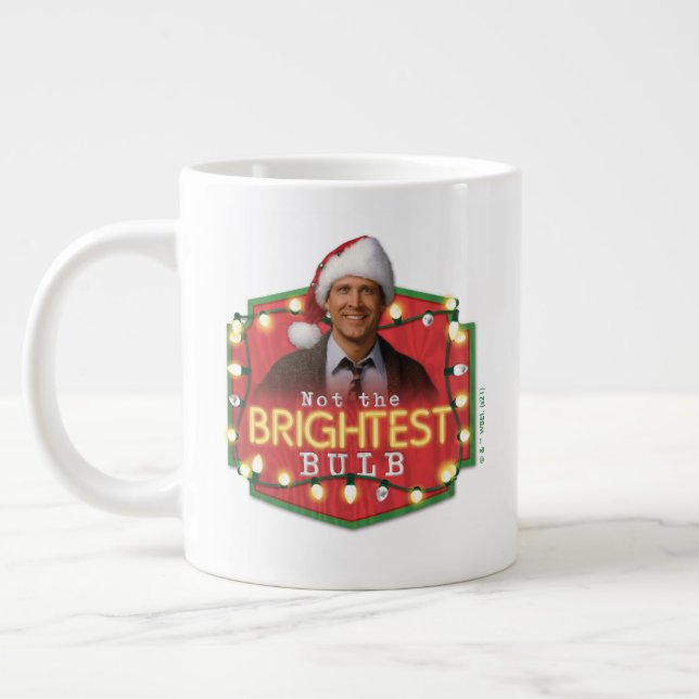 Caneca De Café Grande Clark Griswold | Não a lâmpada mais brilhante (Esquerda)