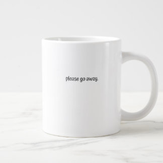 Caneca De Café Grande Classic Mug - Please Go Away.