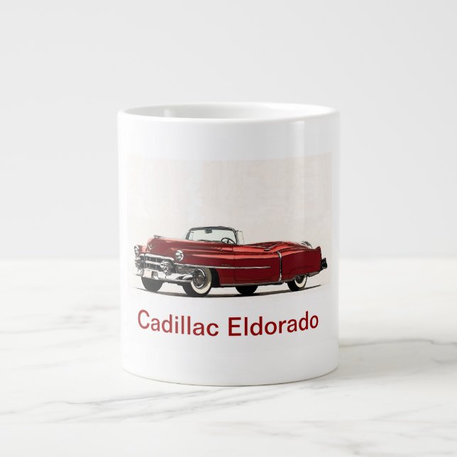 Caneca De Café Grande Clássico Car Mug (Frente)