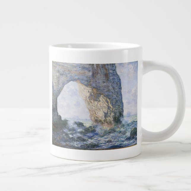 Caneca De Café Grande Claude Monet| Empresa Etretat (Direita)