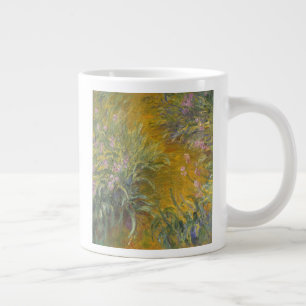 Caneca De Café Grande Claude Monet O caminho através dos irlandeses