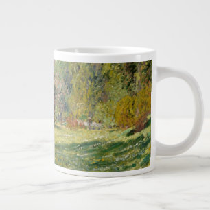 Caneca De Café Grande Claude Monet  Paisagem: Parc Monceau