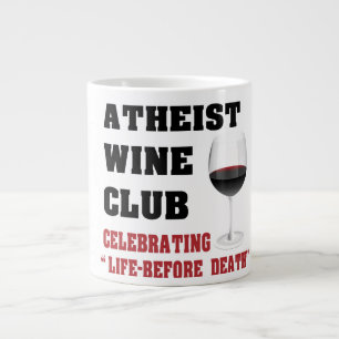 Caneca De Café Grande Clube Ateísta