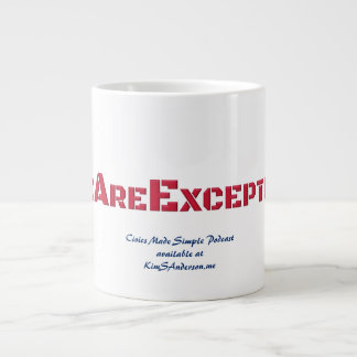 Caneca De Café Grande CMS Coffee Mug Jumbo Tamanho