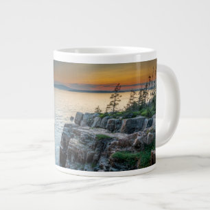 Caneca De Café Grande Coastline Acadia National Park, Maine