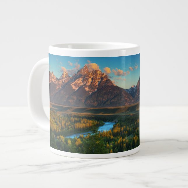Caneca De Café Grande Cobra River Overlook (Frente Esquerda)