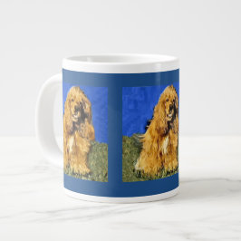 Caneca De Café Grande Cocker Spaniel Art