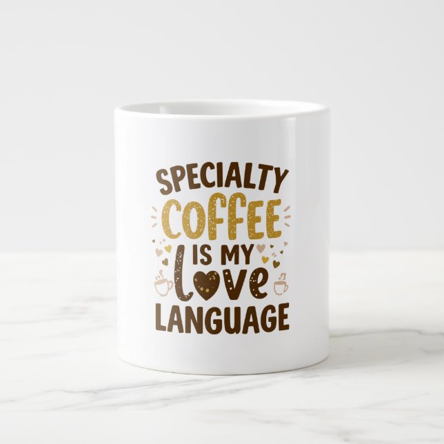 Caneca De Café Grande Coffee Lover Coffee (Frente)