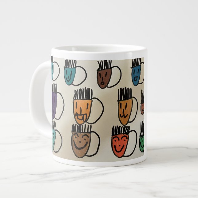 Caneca De Café Grande Coffee Mug (Frente Esquerda)