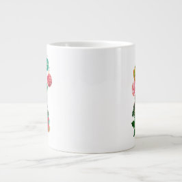 Caneca De Café Grande Coffee Mug de árvore de Natal | Taça Festiva de Fé