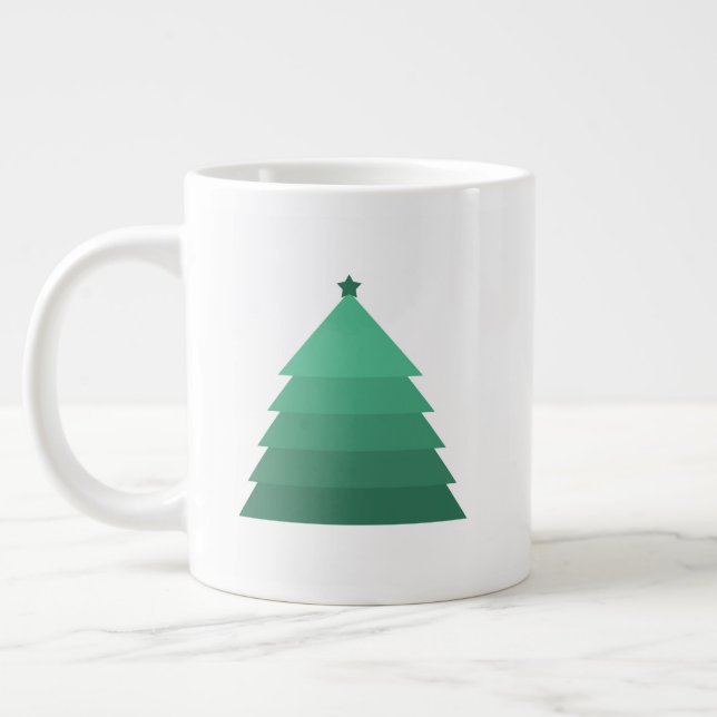 Caneca De Café Grande Coffee Mug gigante da árvore de Natal (Esquerda)