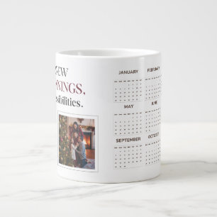 Caneca De Café Grande Colagem de Fotografias Personalizadas 2025 sofisti