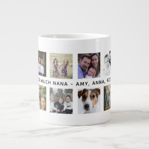 Caneca De Café Grande Colagem Personalizada de Fotos do Instagram 12
