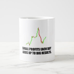 Caneca De Café Grande Coleção Forex Trader 5