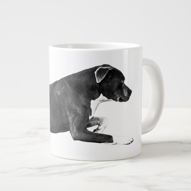 Caneca De Café Grande Colheita à Noite de Amigo Leal (Frente Esquerda)