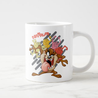 Caneca De Café Grande Coloful "Tantrum" TAZ™