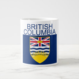 Caneca De Café Grande Colúmbia Britânica
