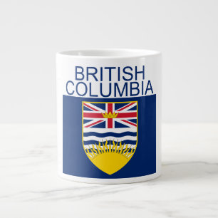Caneca De Café Grande Colúmbia Britânica