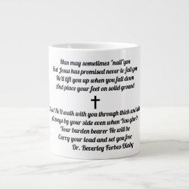 Caneca De Café Grande Comfort Poem Specialty Mug
