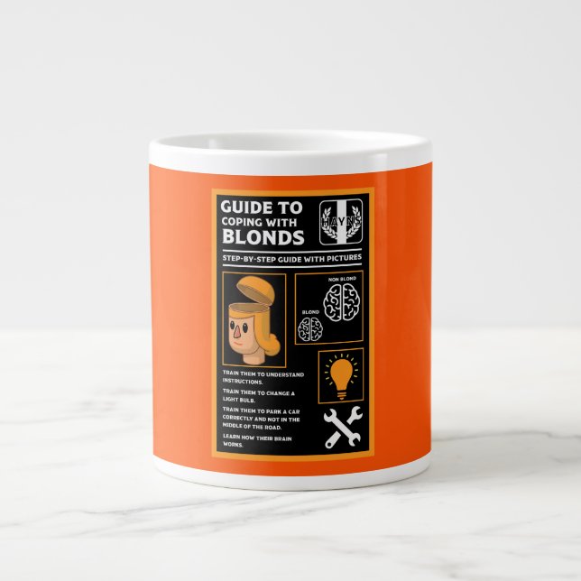 Caneca De Café Grande Como Entender Loiros (Frente)