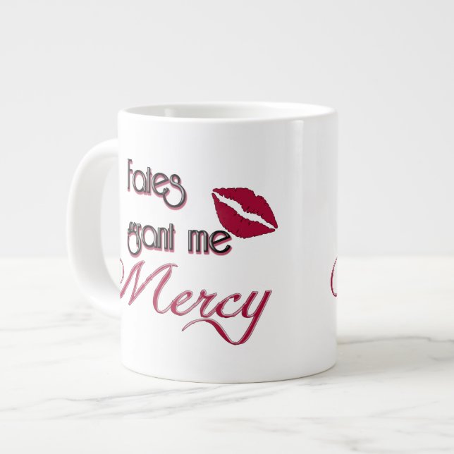 Caneca De Café Grande Compaixão Jumbo Me Mug (Frente Esquerda)