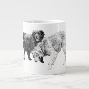 Caneca De Café Grande Companheiros no outono