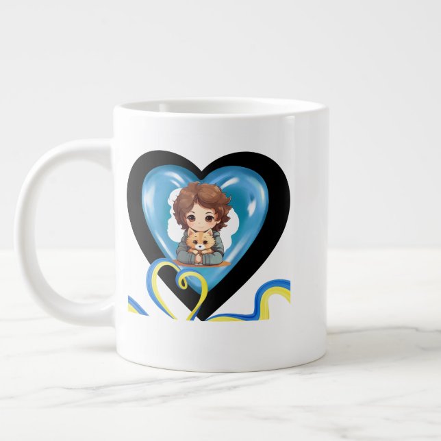 Caneca De Café Grande Companhia Canadense Toronto Pai Love Vancouver (Esquerda)