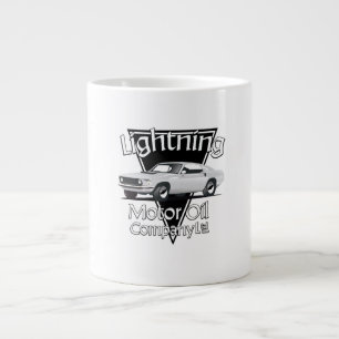 Caneca De Café Grande Companhia de Óleo para Motores Lightning Ltda.