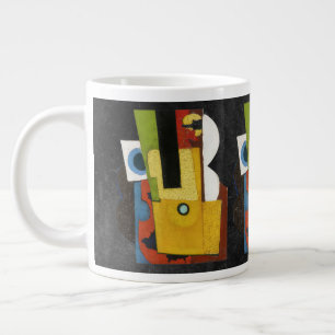 Caneca De Café Grande Composição com guitarra Amadeo de Souza-Cardoso 