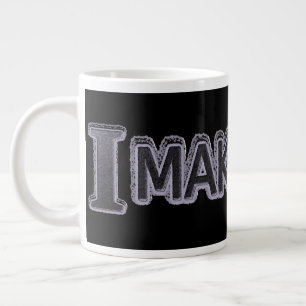 Caneca De Café Grande Comprar "Make Sense" de Design de Expressão Bela