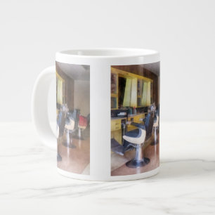 Caneca De Café Grande Compro Barber de Pequena Cidade