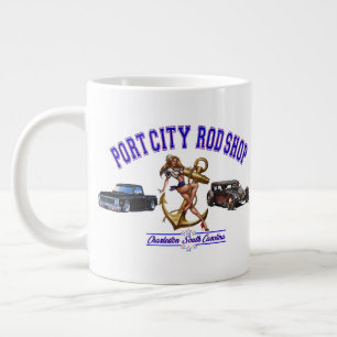 Caneca De Café Grande Compro Port City Rod