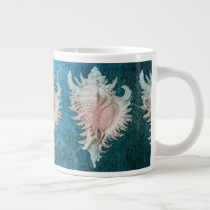 Caneca De Café Grande Conch Shell