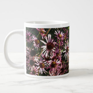 Caneca De Café Grande Coneflores