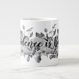 Caneca De Café Grande Confiança é beleza - Jumbo Mug