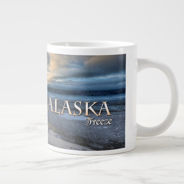Caneca De Café Grande Congelamento do Alasca (Direita)