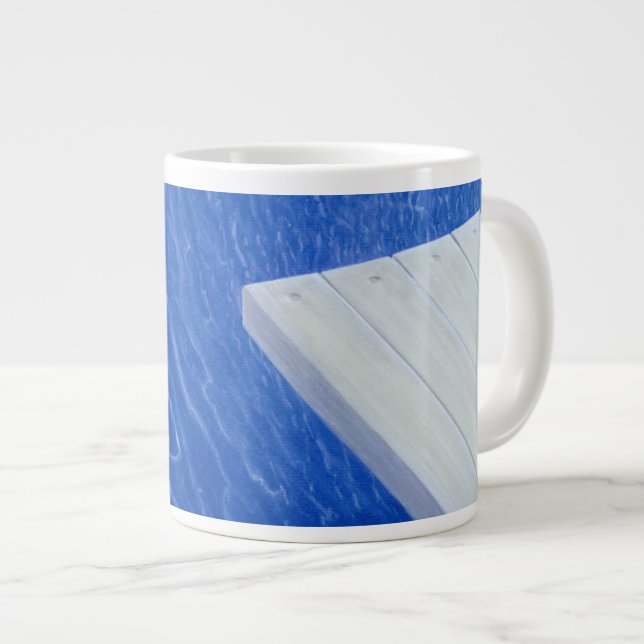 Caneca De Café Grande Conselho de mergulho 2004 (Frente Esquerda)