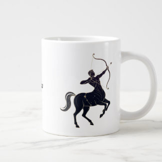 Caneca De Café Grande Constelação de Sagitário em Linha Arte – Zodíaco C